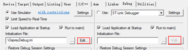 KEIL 调试的 ini 文件有什么用? - 知乎