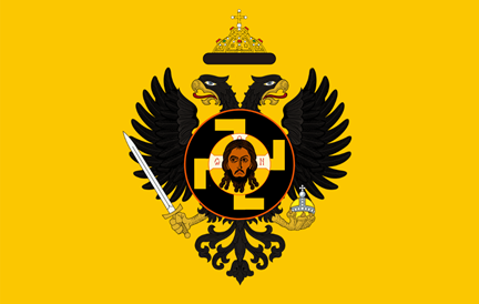 9通过的俄罗斯苏维埃社会主义共和国(РСФСР)的旗帜,旗帜为最左侧