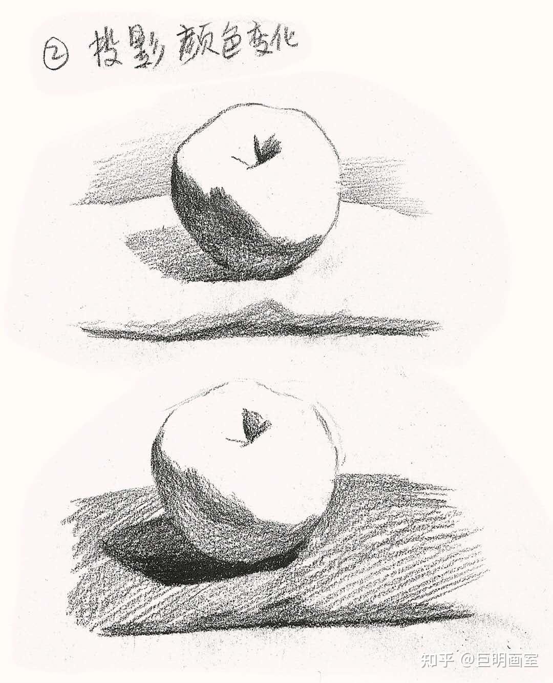 素描静物光影的分析