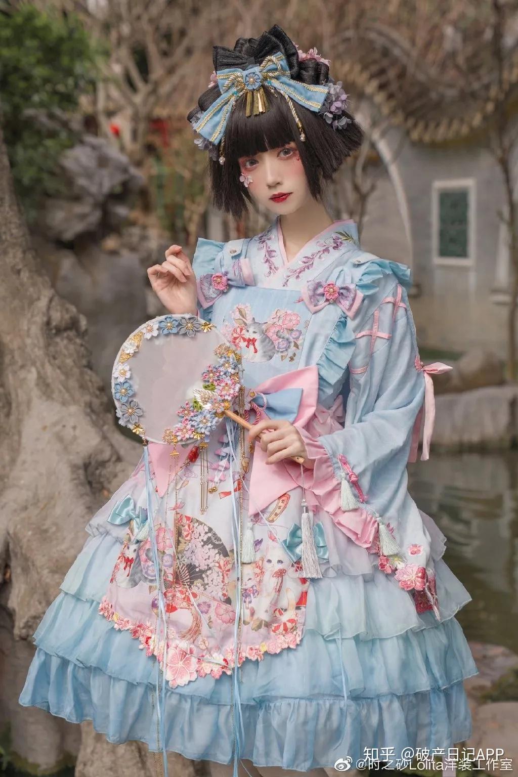 国牌和风Lolita安利！沉浸蕾丝中的昭和少女&浪漫大正风经典 - 知乎