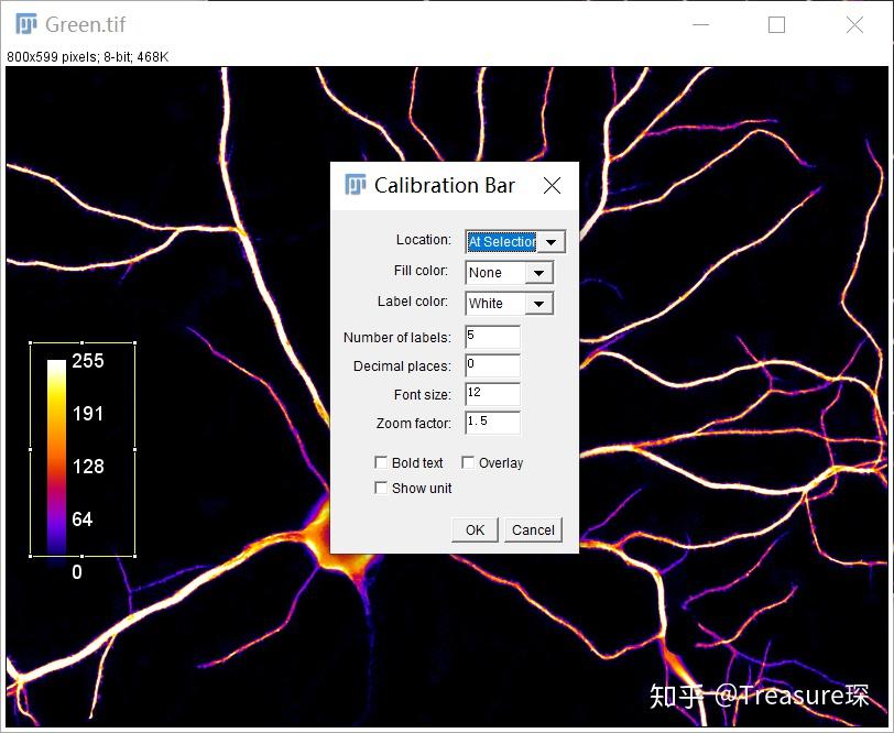 imagej实用教程—伪彩与calibration bar(基本功能篇 知乎