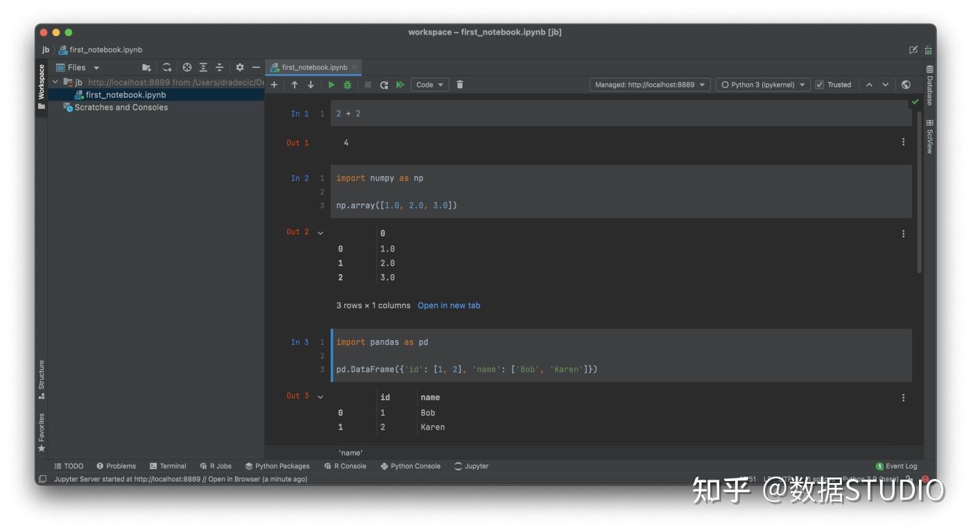 再见 Jupyter Notebook, DataSpell起飞! - 知乎