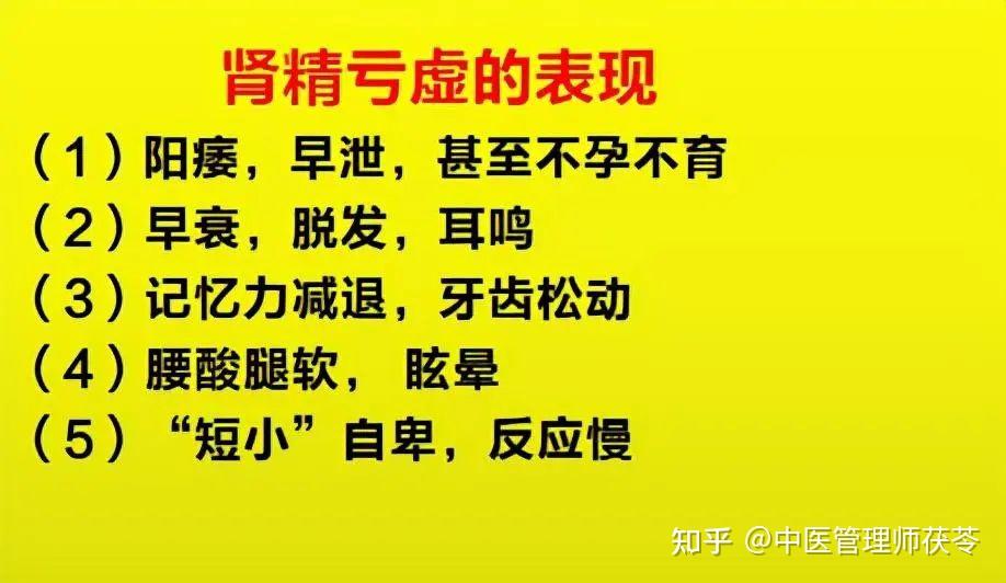 肾阴虚肾阳虚肾精亏虚肾虚的五个阶段看看你在哪个阶段