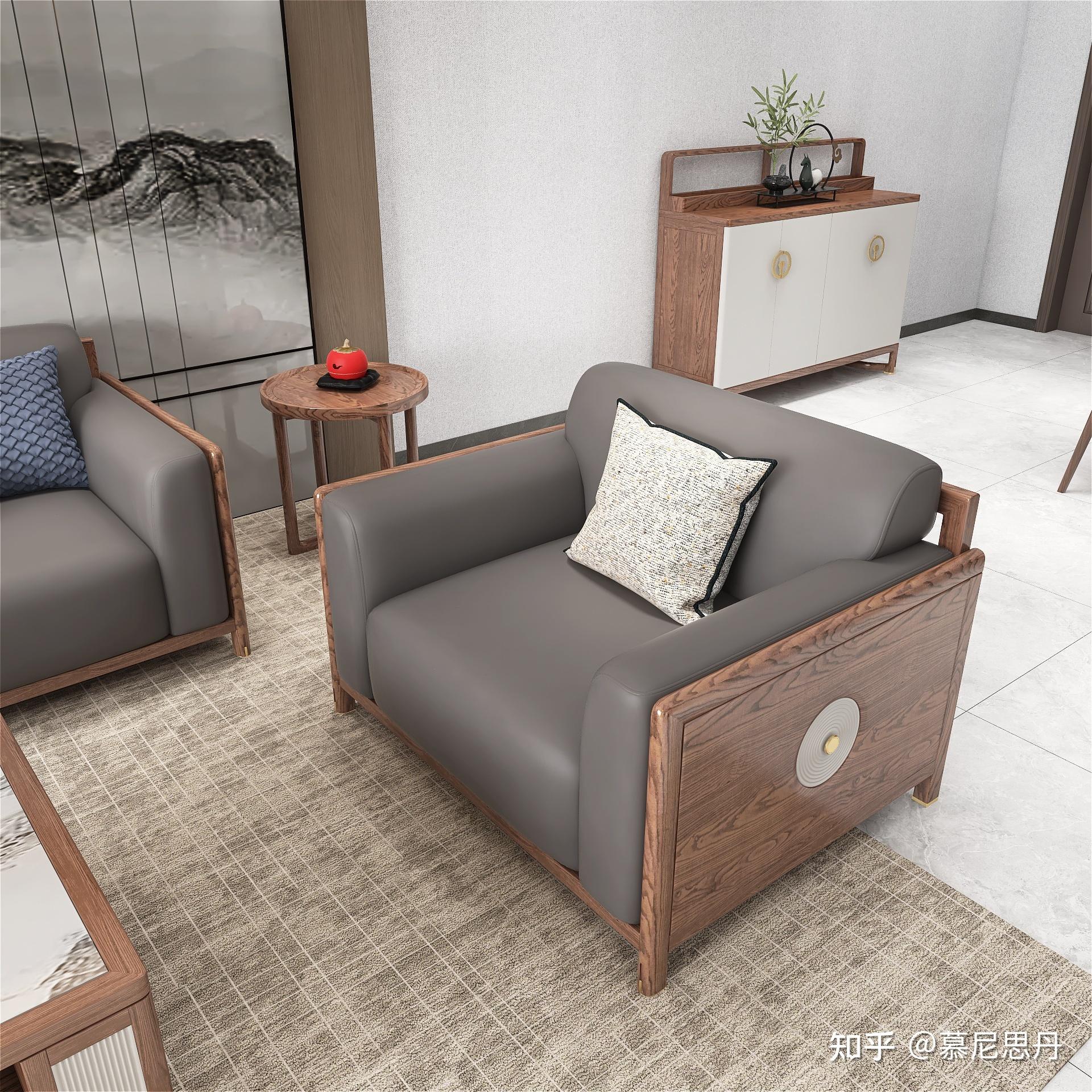 新中式沙发传承中国文化和匠心