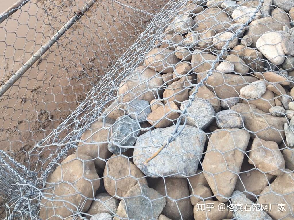 铅丝石笼护坡铅丝笼厂家护岸铅丝笼