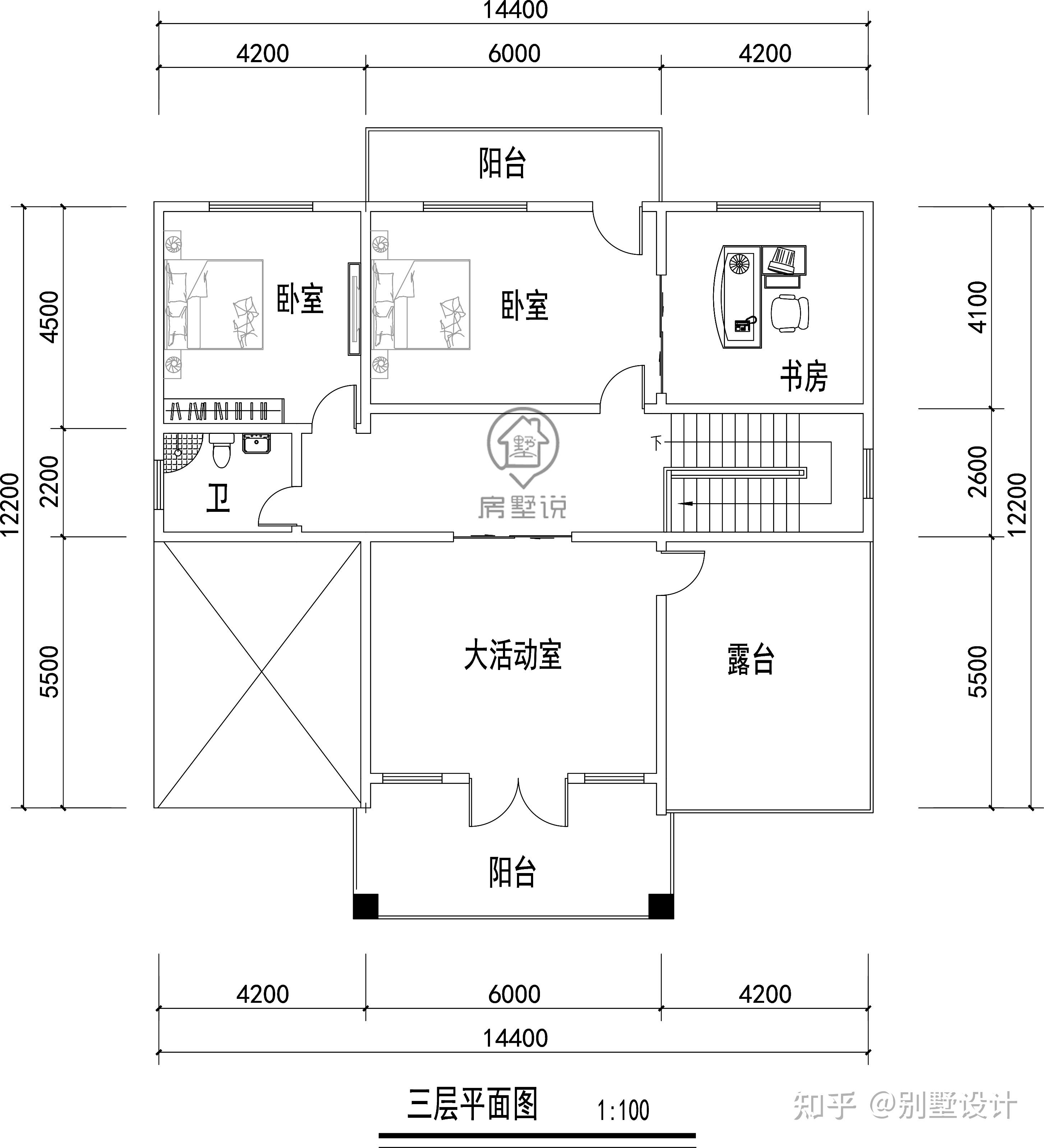 别墅设计轻色淡调的欧式自建三层门庭院落大露台让人羡慕不得