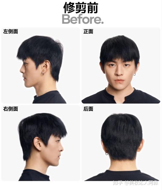 美式前刺该怎么剪?直接把模版给理发师看! - 知乎