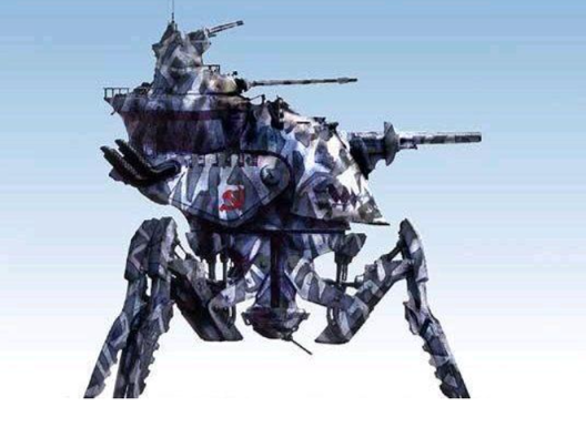 8自由度地雷探测机器人