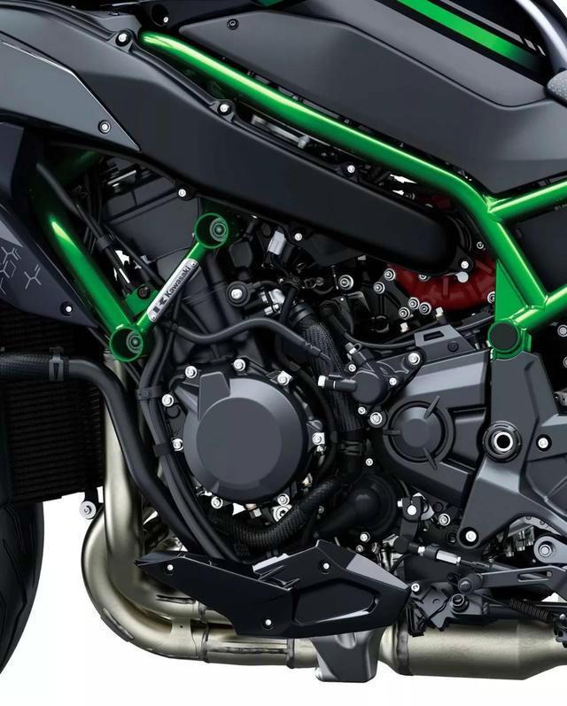 川崎把机械增压技术在摩托车发动机上实现了量产应用,让ninja h2/r一