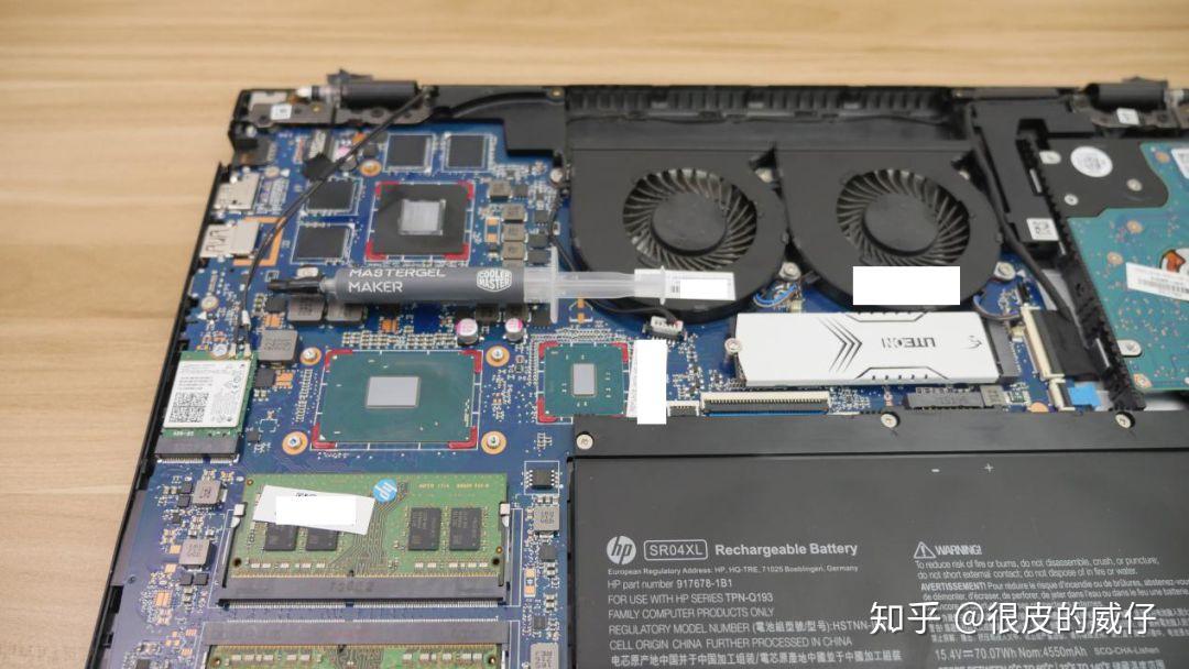 惠普光影精灵3更换硅脂及简单评测 - 知乎