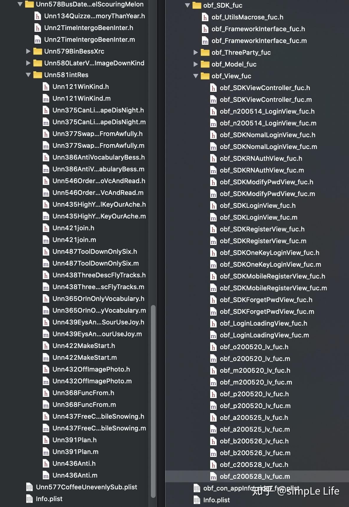 ios 代码混淆 - 知乎