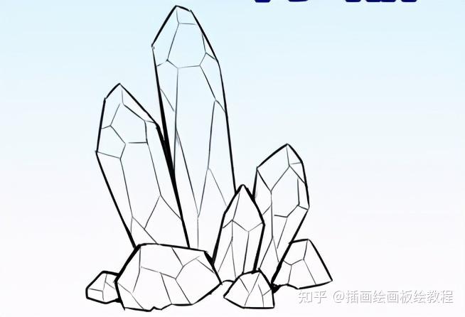 【绘画教程】透明水晶宝石怎么画?水晶怎么画最简单?