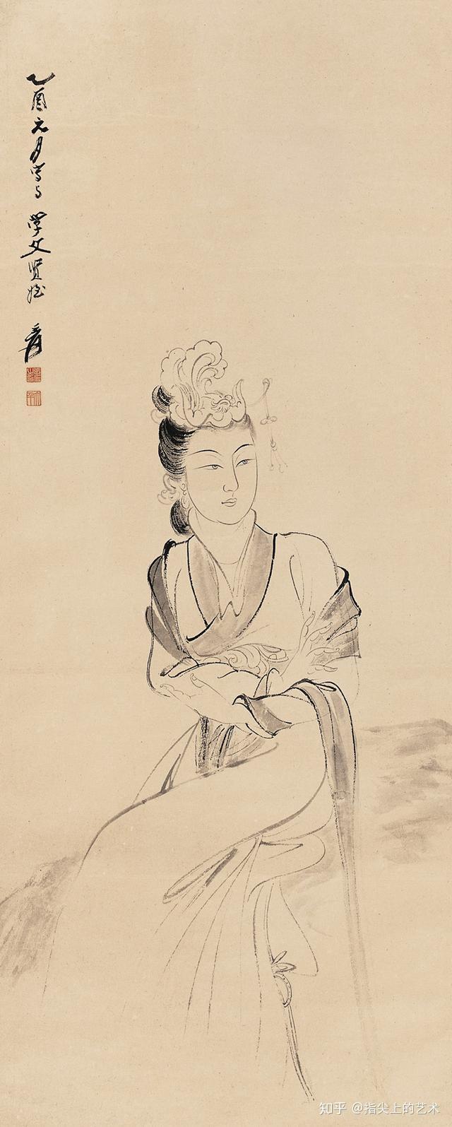 大千居士仕女图集锦二