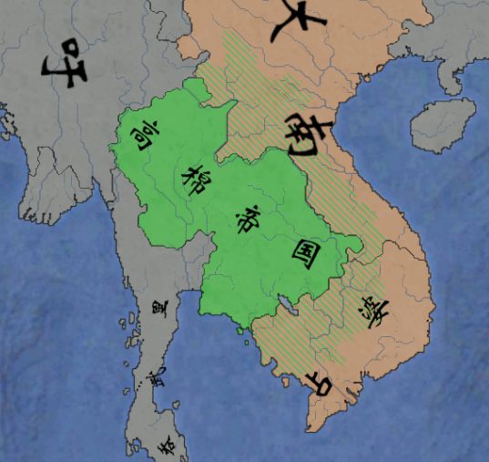 维多利亚2分歧高棉的历史