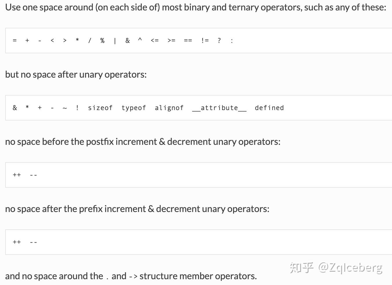 关于代码风格，个人推荐Google C++ Style Guide 知乎