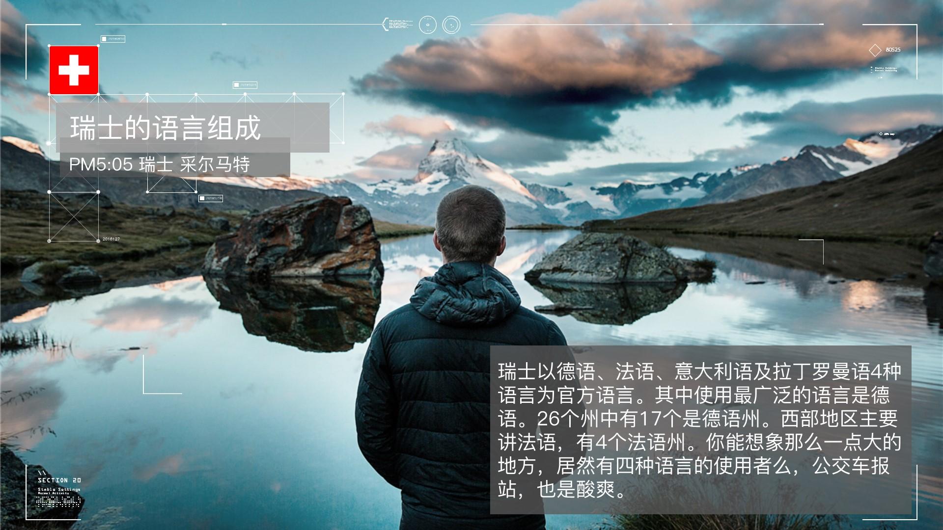 第一期用ppt带你看世界瑞士