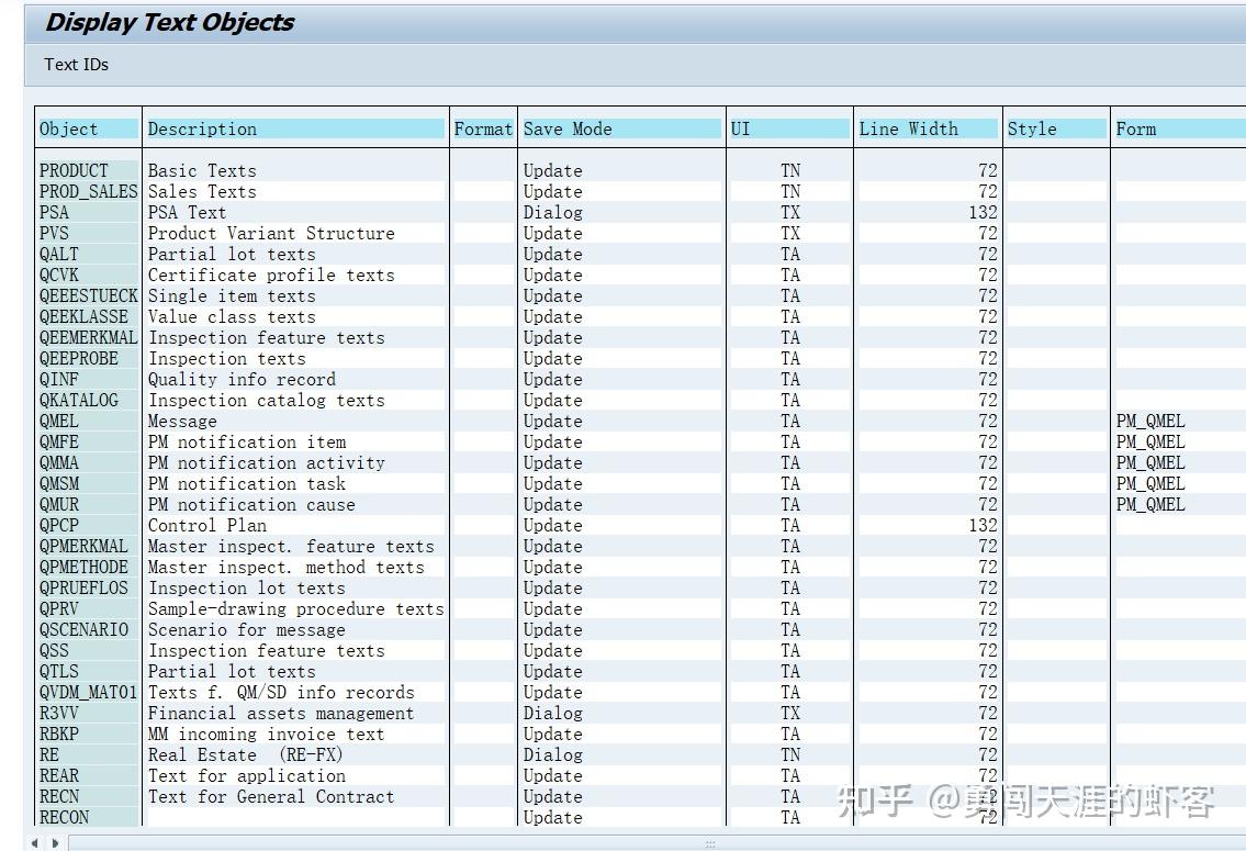 SAP 事务代码SE75 SAPscripts Settings - 知乎
