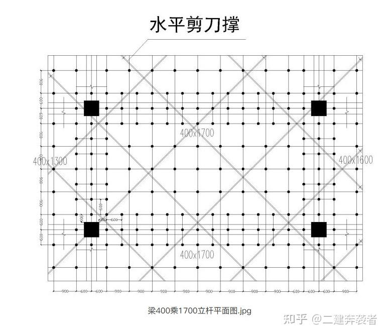 建筑施工必备：承插型盘扣式支架模板专项方案，高支模CAD图纸 - 知乎