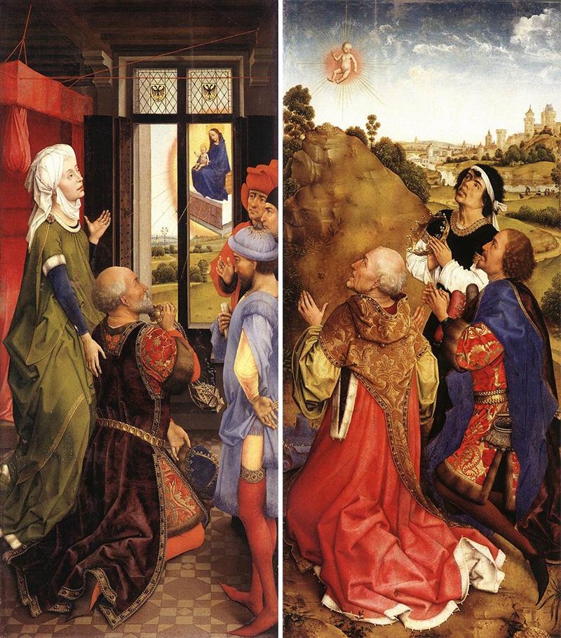 《布莱德林三联画(米德尔堡祭坛画)》bladelin triptych (middelburg