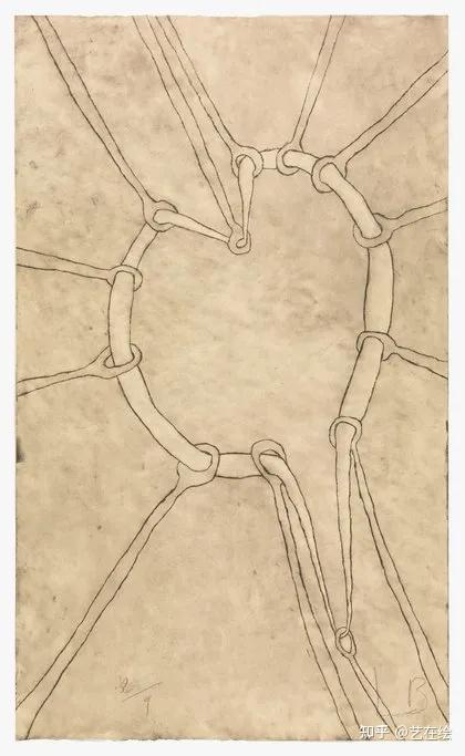 大师手稿 路易丝 布尔乔亚 绘画让她保持理智 知乎