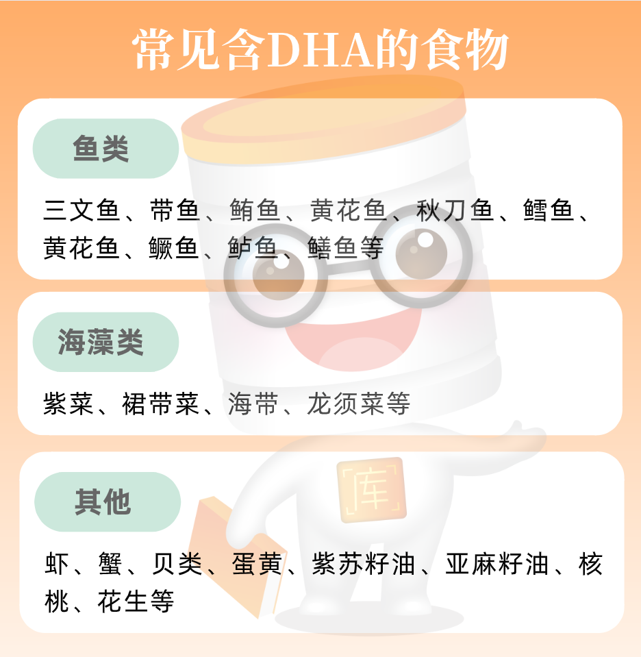 ①对孕妈而言,建议怀孕3个月开始,每日摄入200mg dha,有助于肚子里