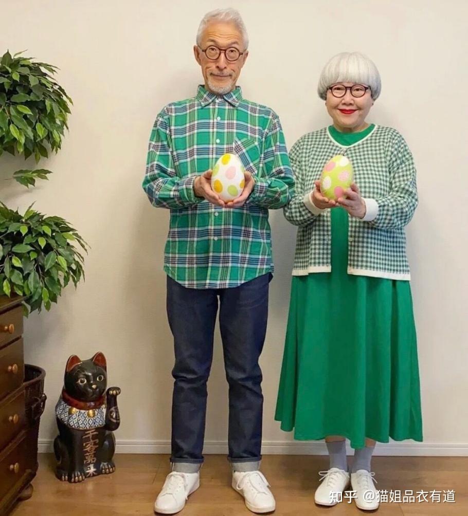日本最会穿的大爷大妈长相一般身材普通却比年轻人还时髦