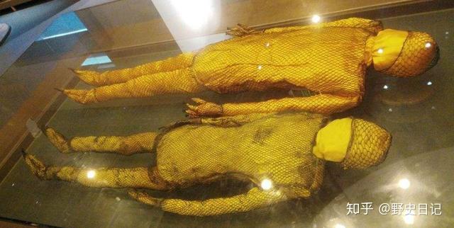 契丹公主墓出土18岁少女与舅舅合葬一处二人脸上带着黄金面具