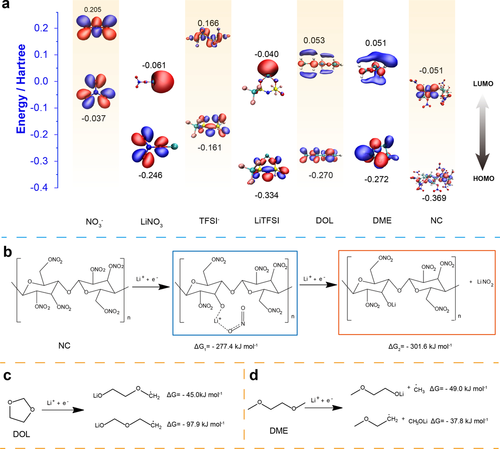 硝化纤维素作为添加剂用于金属锂电池