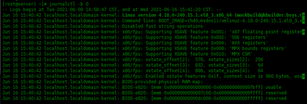 Centos8 中如何使用journalctl分析日志 - 知乎