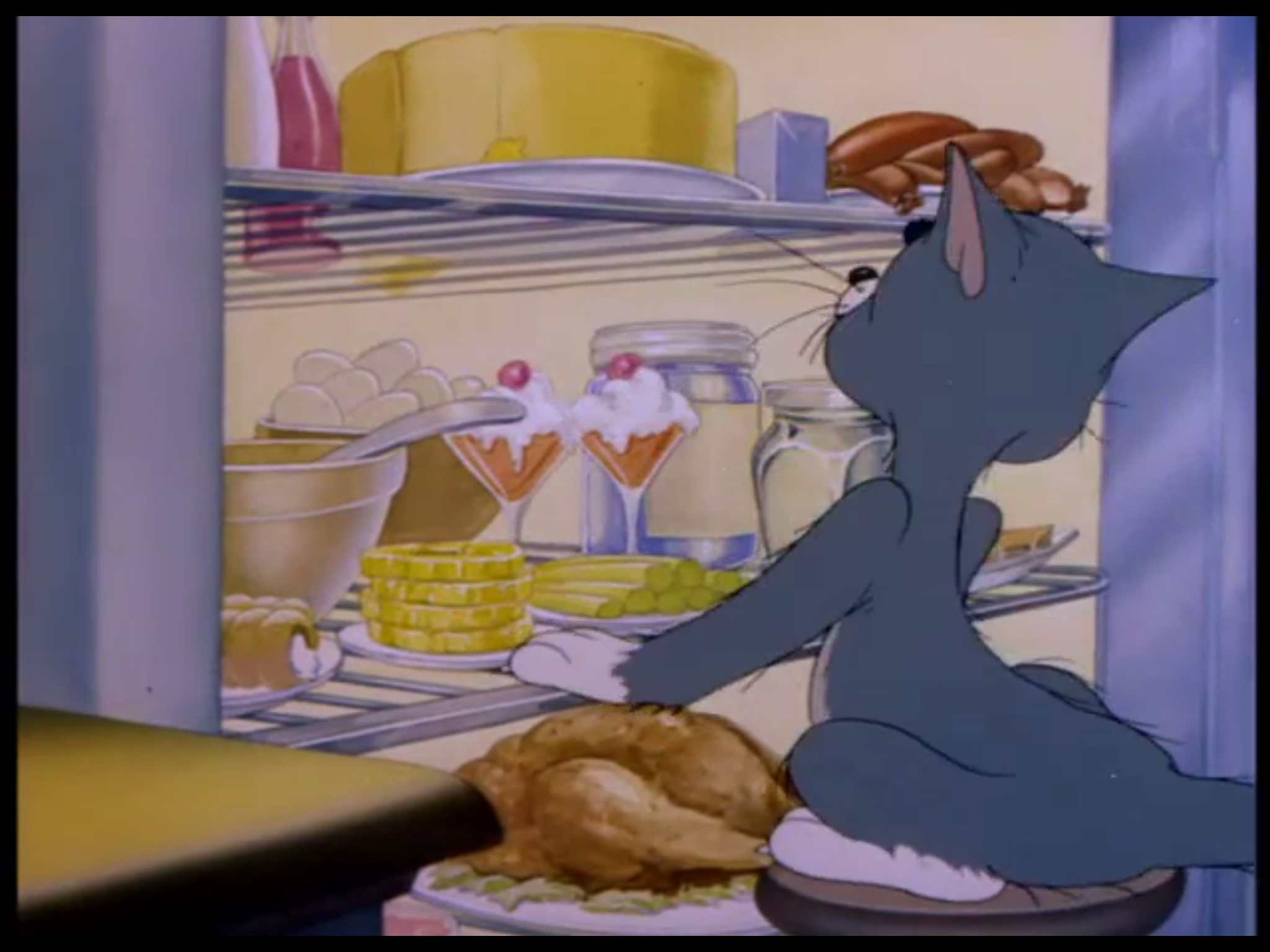 猫和老鼠里的各种美食!