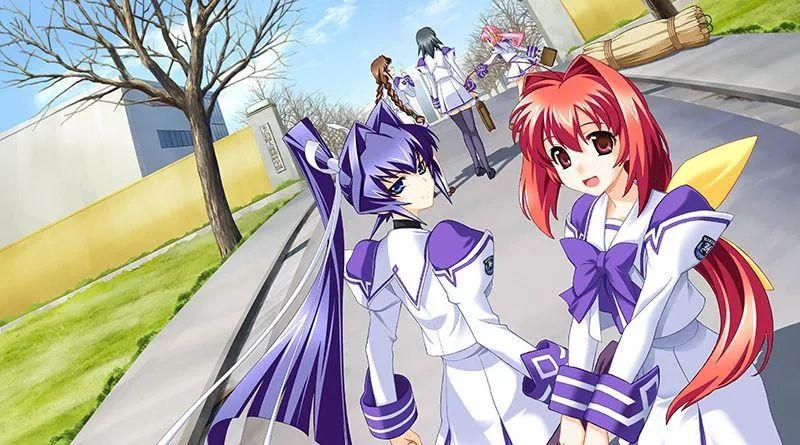 某天早上一睁眼发现有个蓝发美少女从天而降,并在青梅竹马红毛美少女