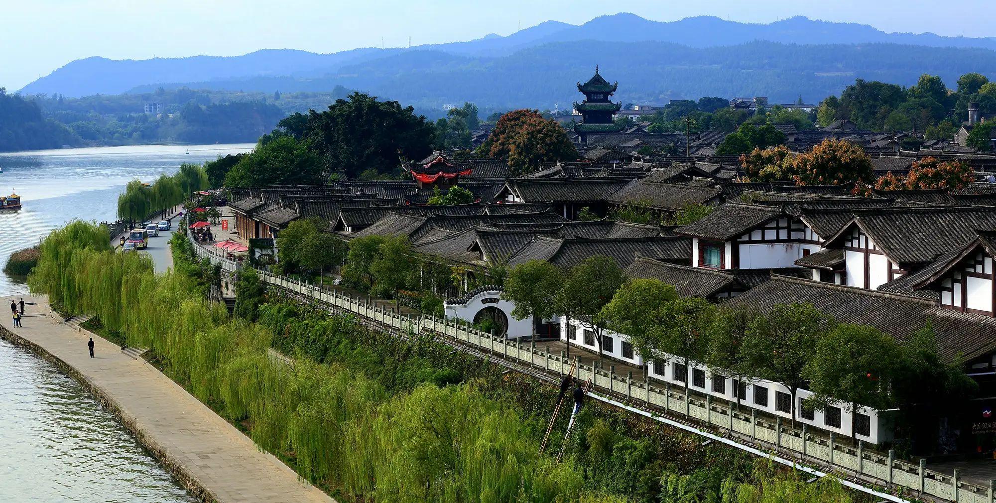 四川阆中古城景点介绍图片