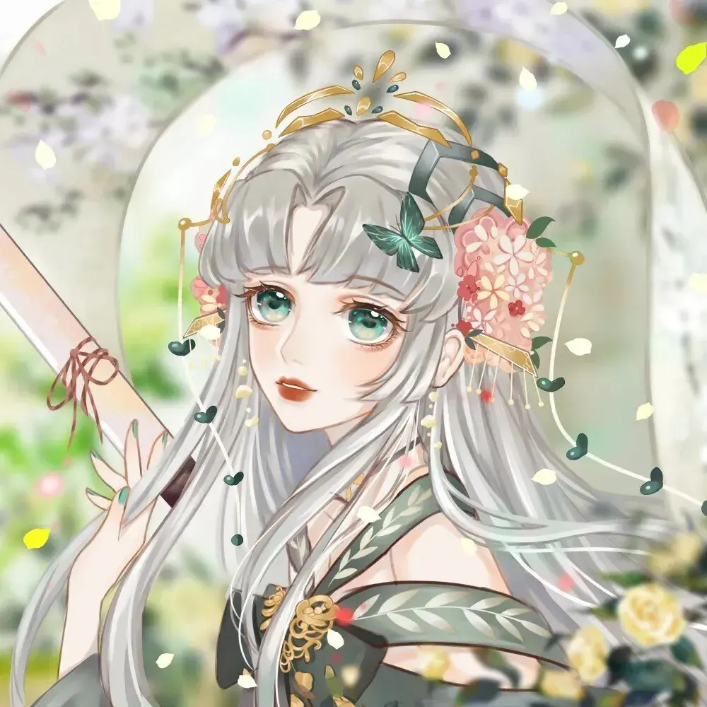 古风手绘动漫女生头像【441期】 - 知乎