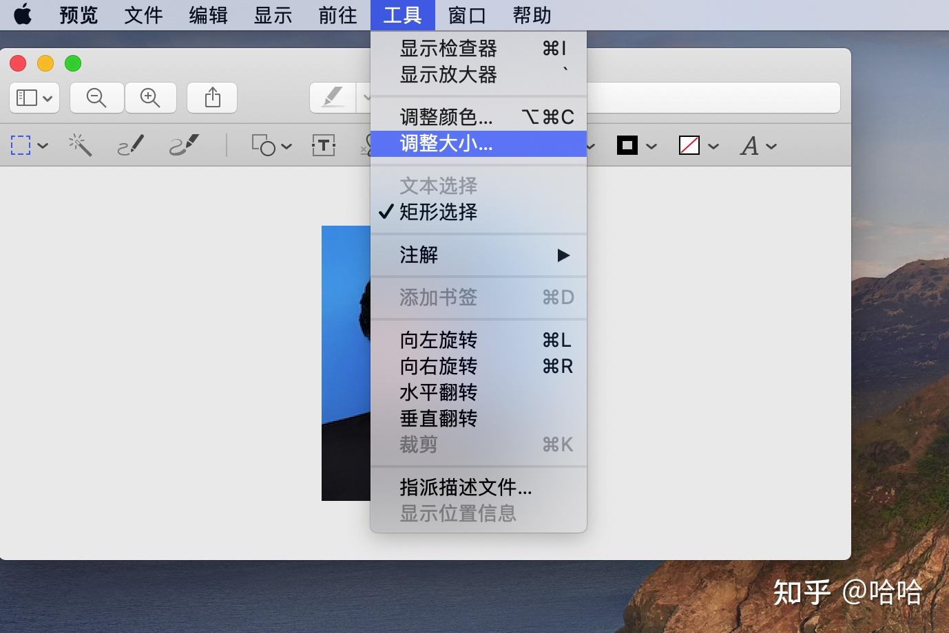 MacBook Pro 使用预览直接修改图片大小 - 哔哩哔哩