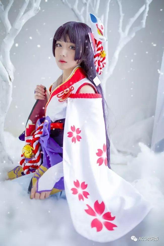 cosplay美图阴阳师雪女有没有人能化开她心中的冰霜