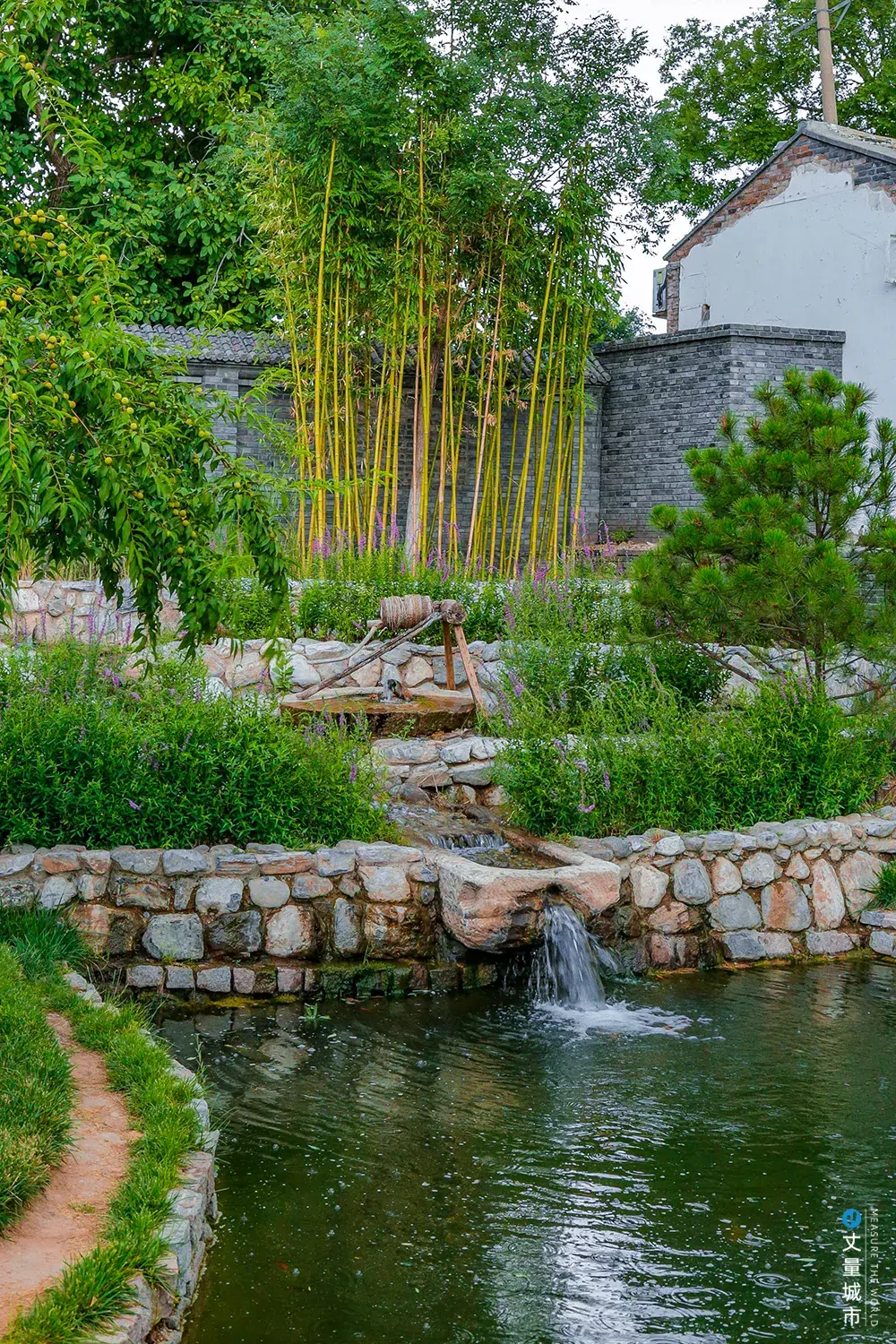 曾经的龙须沟今日的京城小江南三里河公园