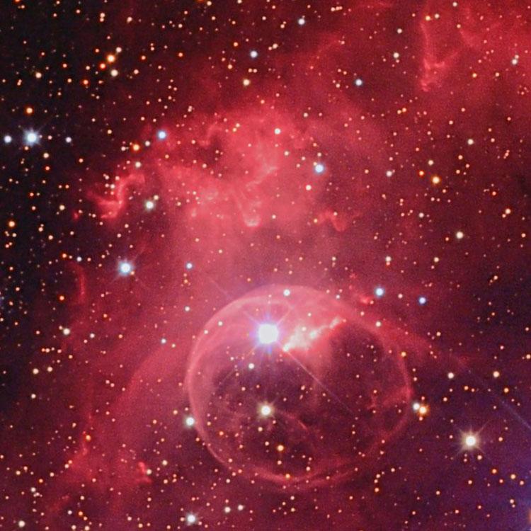 ngc 7538(仙王座中的弥漫星云)