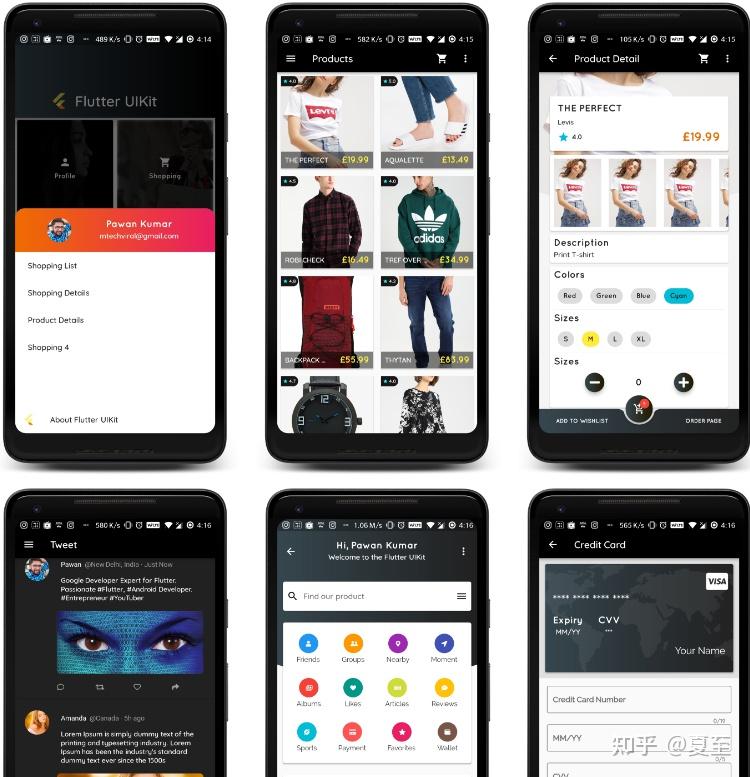 10个Flutter开发的免费模板和UI资源 - 知乎