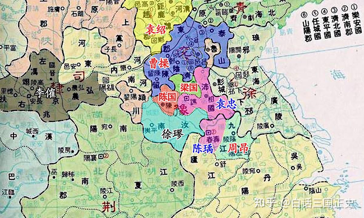 袁术窜逃淮南时,所经过的豫州梁国、沛国丢失 - 知乎