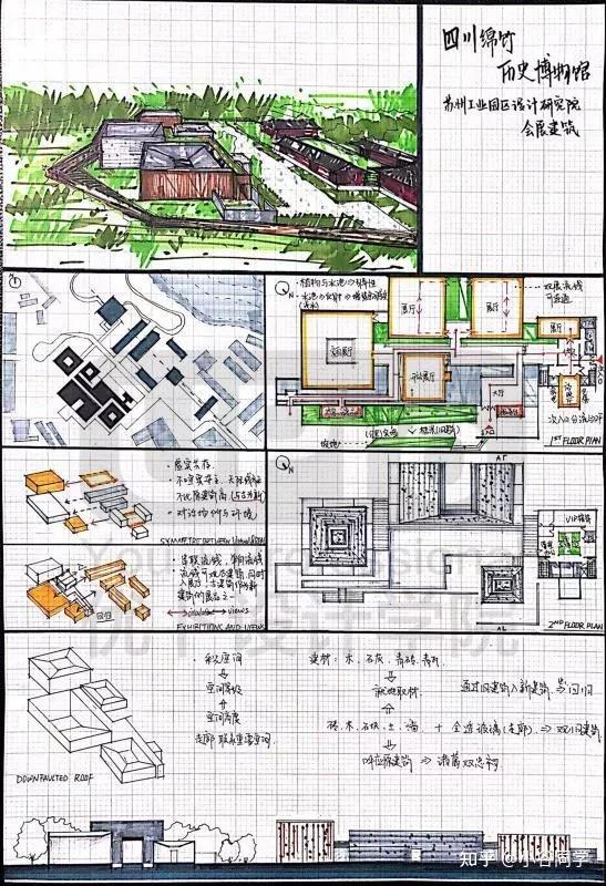 四川博物馆平面图图片