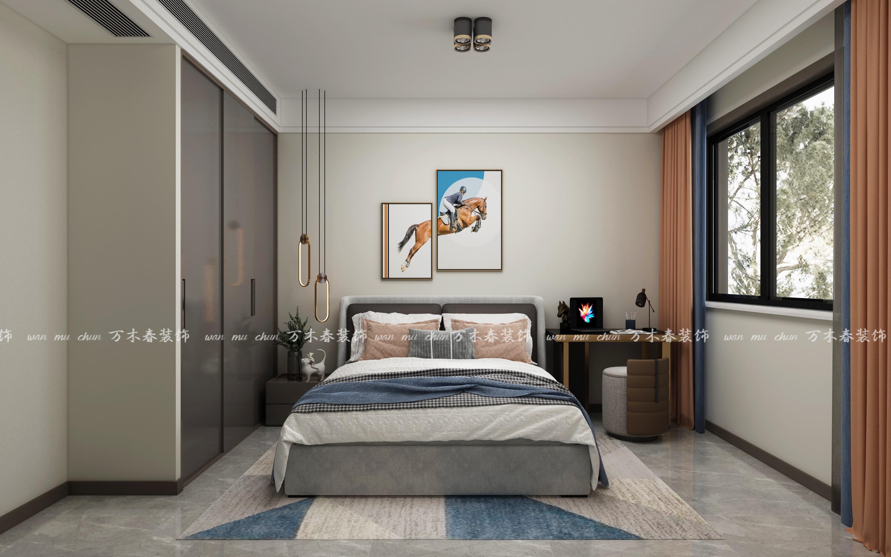 济宁恒信公馆现代风格装修效果图