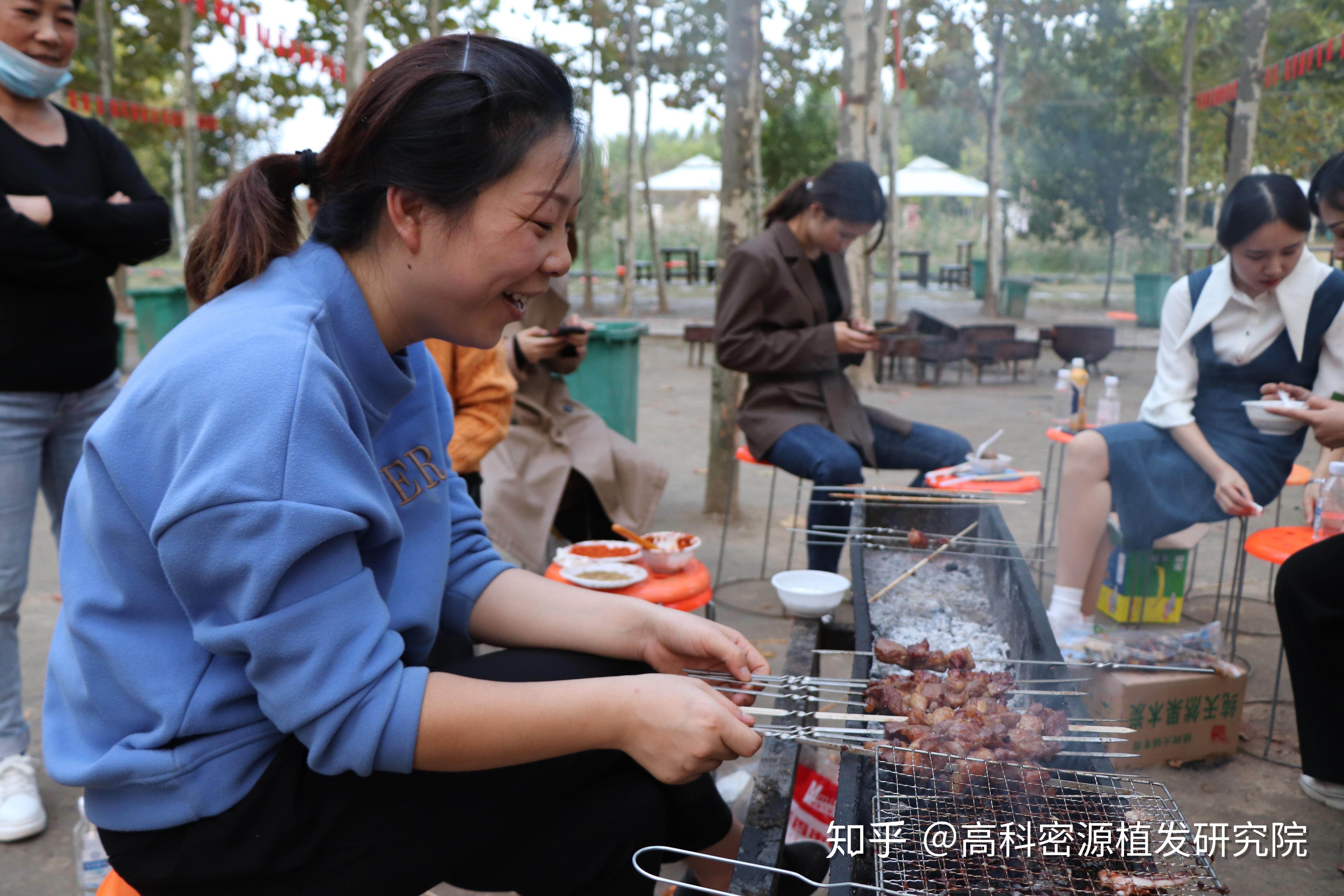 "河南高科植发院团建活动之---生态园自助烧烤"