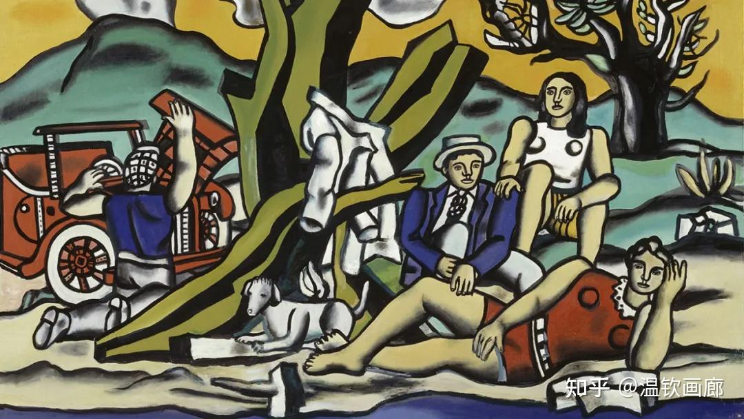 机械立体主义未来派大师费尔南·莱热