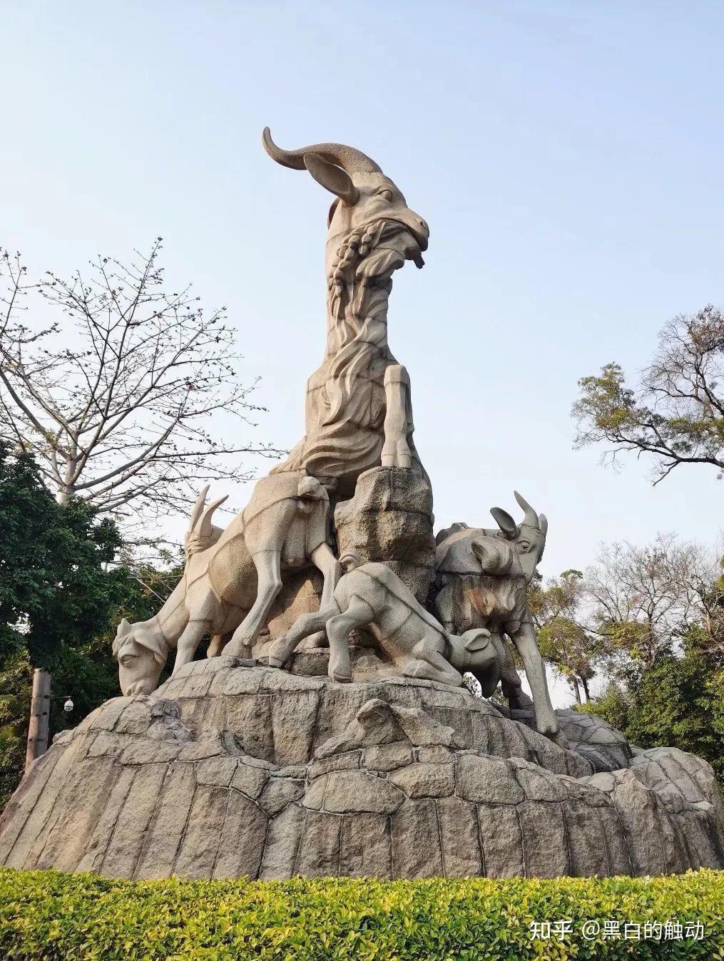 广州五羊雕像的传说图片