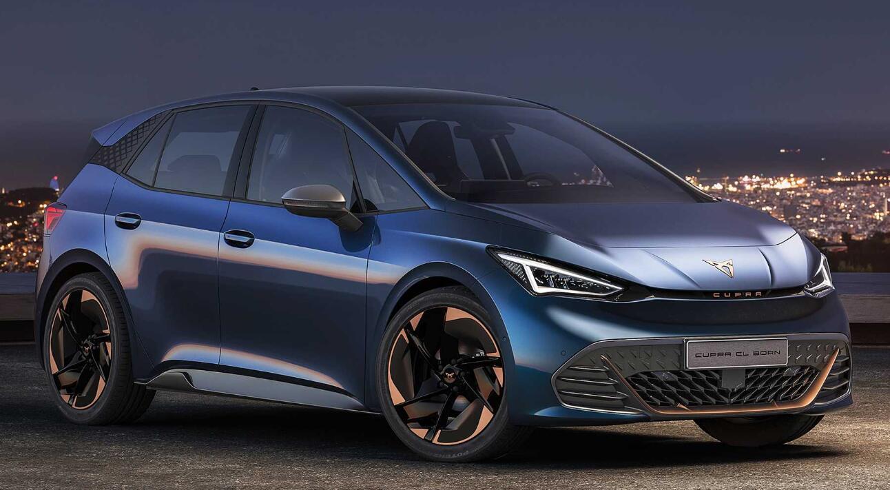 大众子品牌cupra推首款电动车elborn续航达500km明年推出
