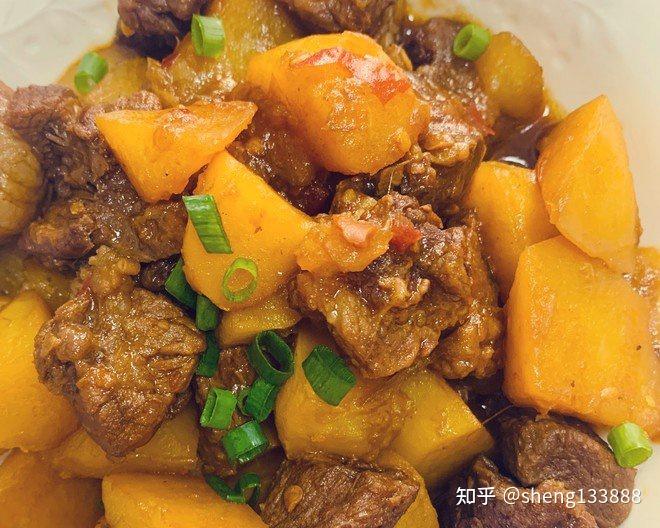 家常牛肉菜谱牛肉烧土豆简单美味营养超下饭吃不够