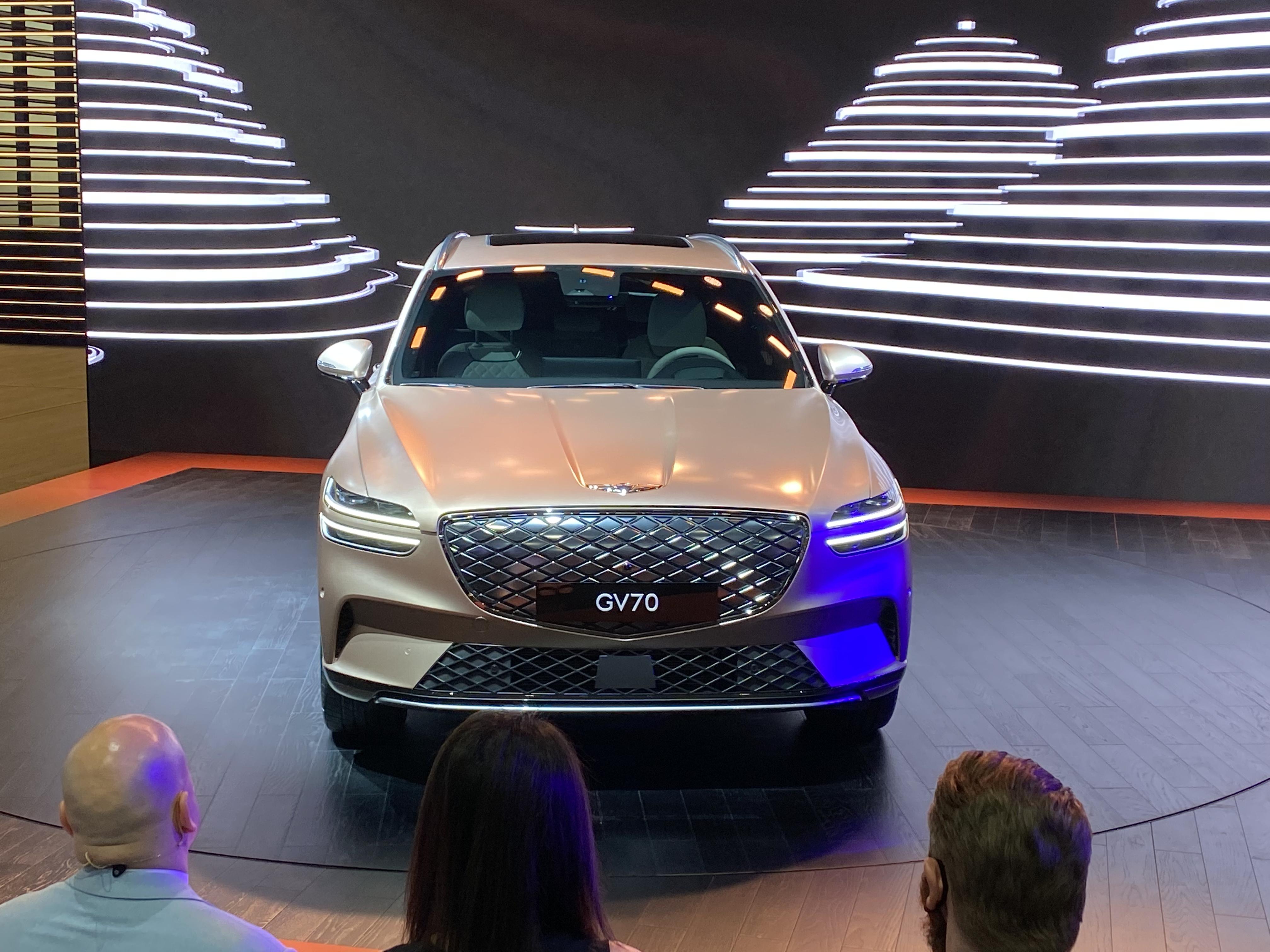 2021广州车展捷尼赛思gv70电动版全球首发