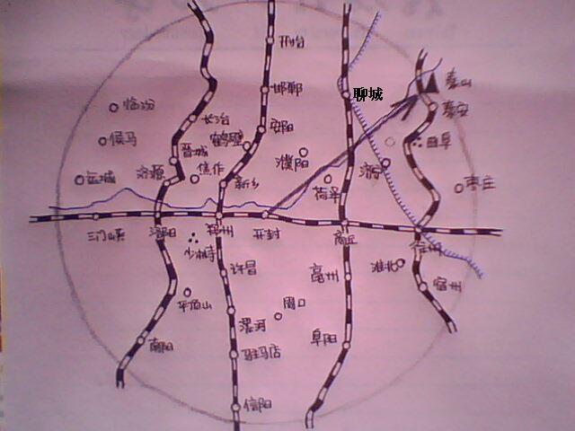 中国地缘政治[模型一]:古代中国空间结构并中州