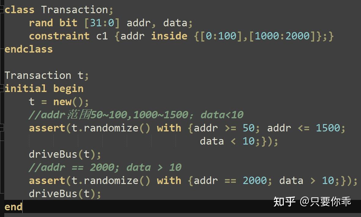 systemverilog学习笔记(六)随机化 - 知乎