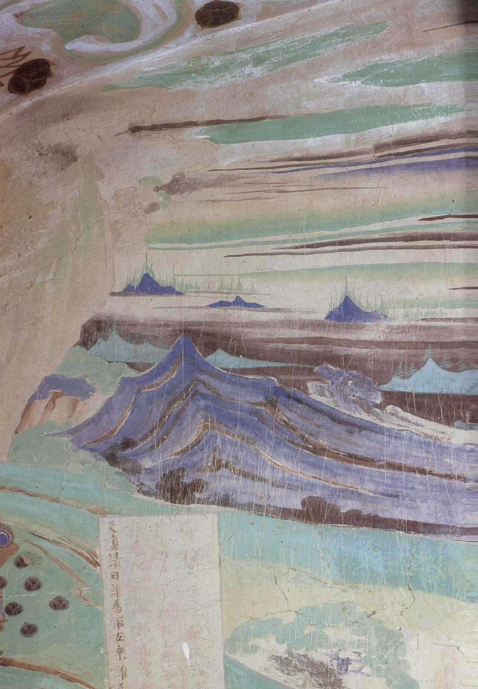 神游千年大美敦煌盛唐148窟北壁天请问经变南壁弥勒经变各壁龛密教